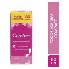 CAREFREE PROT.COMPACT x80Un. S/PERF.