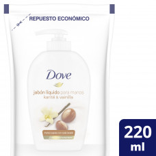 DOVE JAB.LIQ.REP. x220ml. VAINILLA