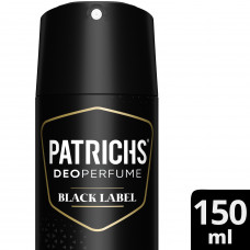 PATRICHS DEO x150ml. BLACK