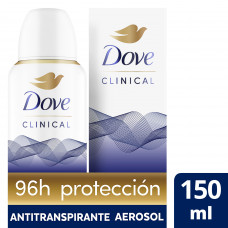 DOVE CLINICAL (W) DEO x150ml.