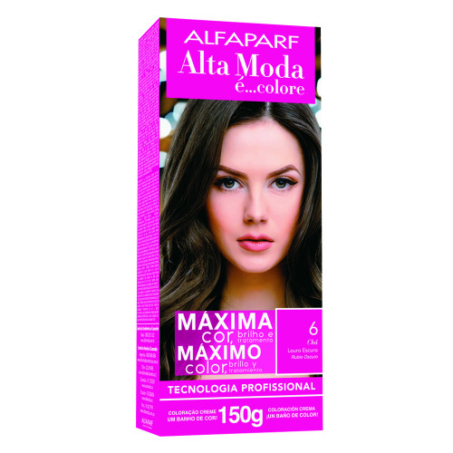 Tintura Permanente Alta Moda 6.0 Louro Escuro Unit (7898468503538)