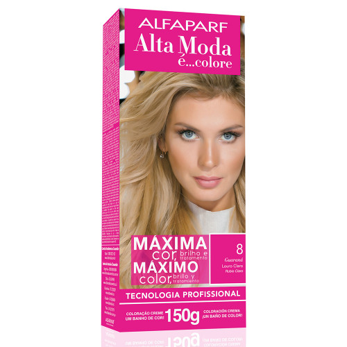 Coloração Altamoda E' Colore Louro Claro 8 (7898468503552)