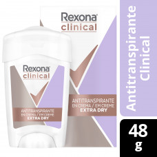 REXONA CLINICAL (W) CR. x48Grs EXT.DRY